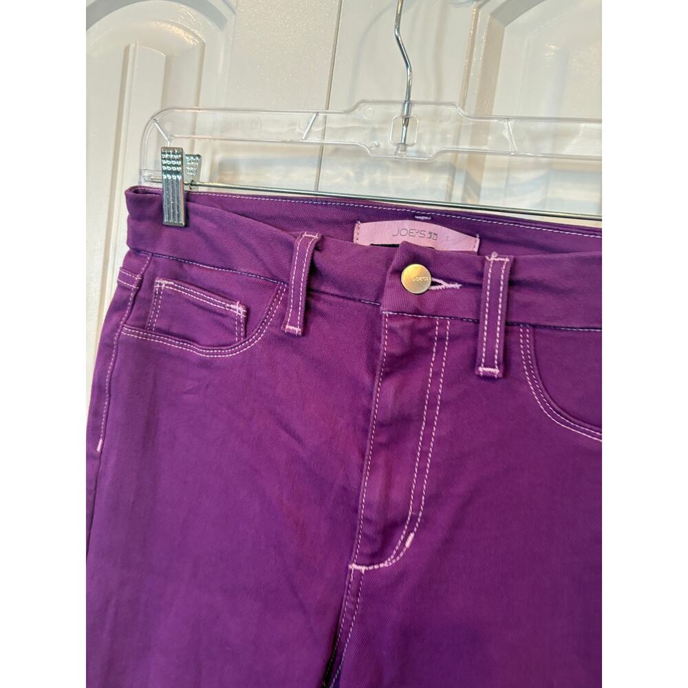 Joes‎ Jeans Purple Flawless High Rise Honey Curvy Cropped Boot Jeans Size 29 - Picture 4 of 8